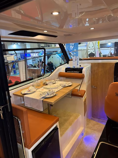 Denmare 8.50 tekne detayı